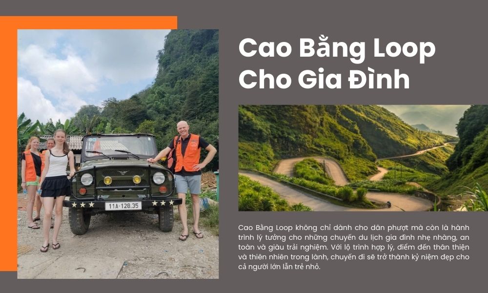 Cao Bằng Loop Cho Gia Đình: Lộ Trình An Toàn, Dễ Đi, Phù Hợp Trẻ Nhỏ